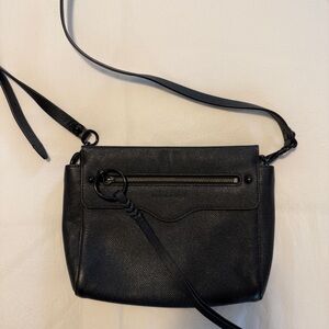 Rebecca Minkoff Black Leather Crossbody Bag